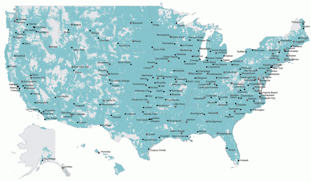 Mobile Coverage Map USA